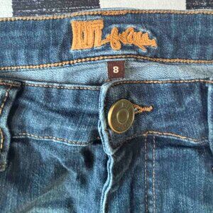Women's Kut from the Kloth Midrise Bootcut Blue Jeans